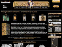 Tablet Screenshot of mybulova.com